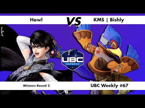 UBC Weekly #67 Winners R2 - Howl (Bayonetta) Vs. KMS | Bishly (Falco) - SSBU