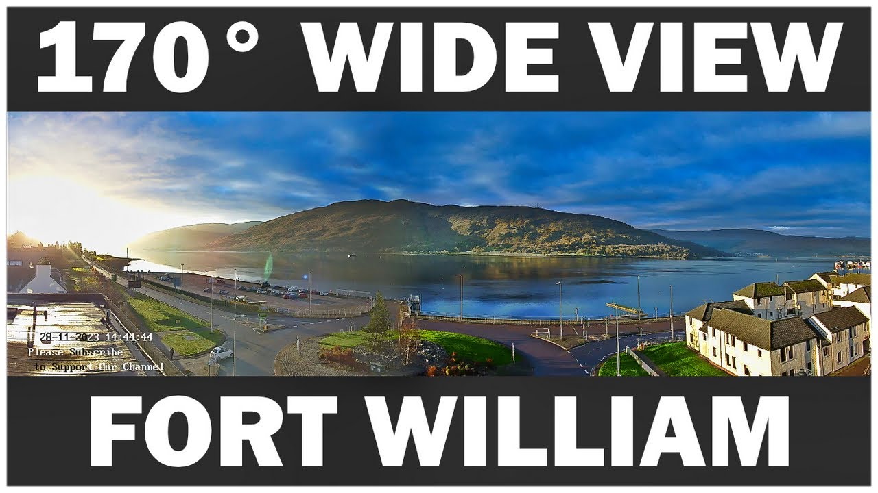Live webcam view of Vista panoramica de Loch Linnhe