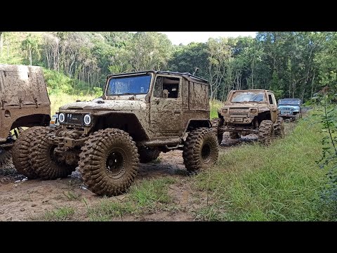 Trilha Insana 4x4 EXTREMO em Campo Magro-Pr / Troller & Toyota Bandeirantes