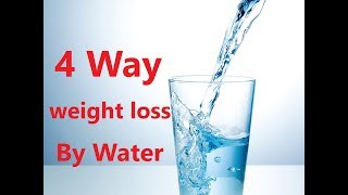 4 Ways water promotes weight loss