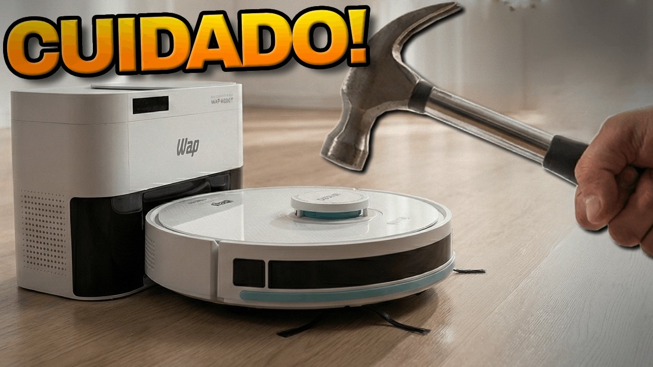 Miniatura da avaliação em vídeo de Robô Aspirador WAP ROBOT W4000 com Mapeamento LDS e Estação Autolimpante