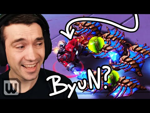 StarCraft 2: RIDICULOUSLY FUN Terran vs Zerg! ByuN vs Rogue - Best of 9!