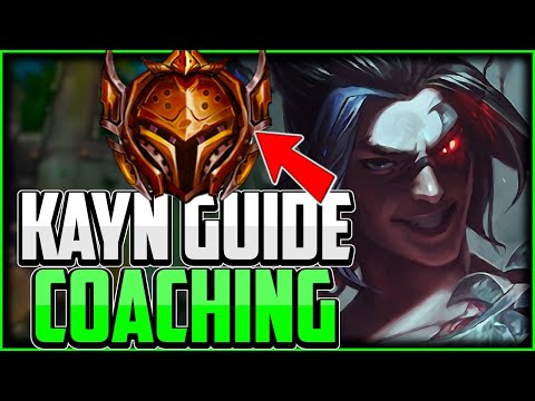 HOW TO CARRY WITH KAYN JUNGLE [Bronze Coaching] | Kayn Jungle Guide - KingStix Challenger Coaching