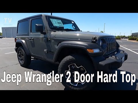 2021 Jeep Wrangler Sport 4X4 2 Door Hard Top Review in Sting-Gray