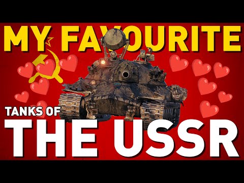 Meine Top-Panzer der UdSSR in World of Tanks!