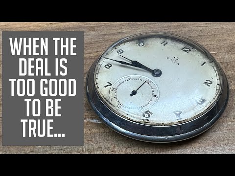 Omega Vintage Pocket Watch Restoration