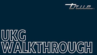 UltiPro Walkthrough