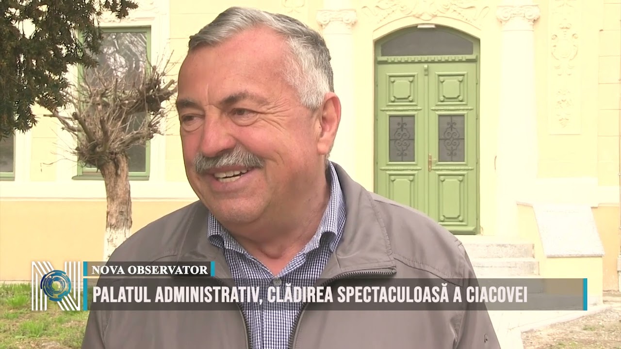 Palatul Administrativ, clădirea spectaculoasă a Ciacovei