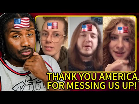 American reacts to "First Time You Realized America Really Messed You Up"