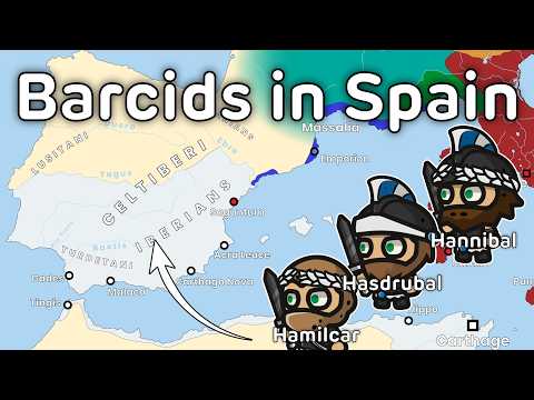 Barcids in Spain - The Conquest of Iberia