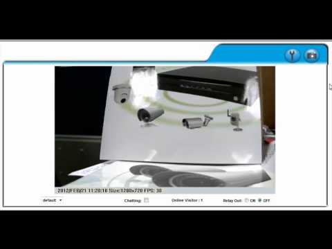 How to set HUNT IP camera?