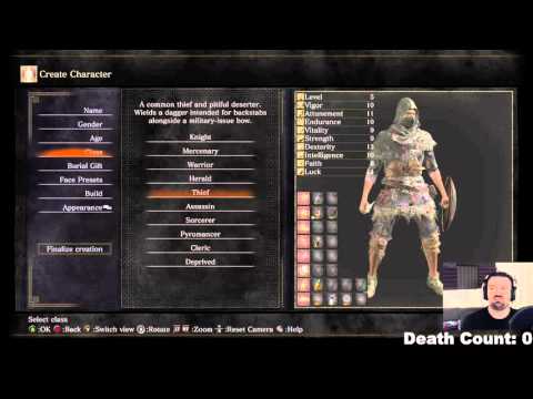 Dark Souls III playthrough pt1 - NOT AGAIN! Creating the Next Dumass