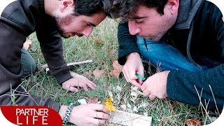 Cómo hacer fuego sin mechero | YouTuber vs Naturaleza 2