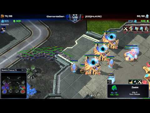 SC2 - Daily Masters - PvZ - HuK vs Sen