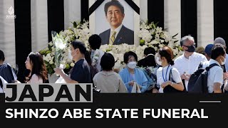 Japan honours Shinzo Abe with controversial state funeral