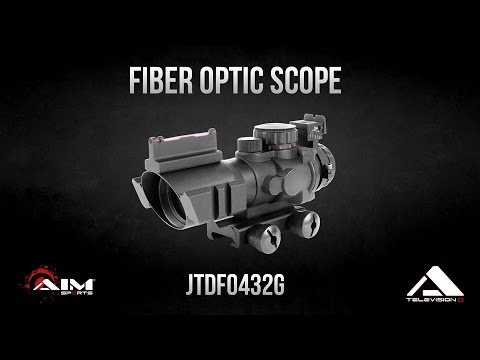 AIM SPORTS 4X32 COMPACT TATICAL RANGEFINDER SCOPE REVIEW!!!!