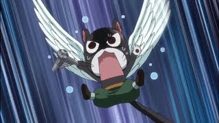 Fairy Tail - Panther Lily's fear of thunder