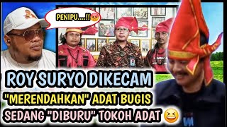Download lagu ROY SURYO 'DIBURU' TOKOH ADAT BUGIS. SETELAH 'MERENDAHKAN' ADAT BUGIS 😡 mp3