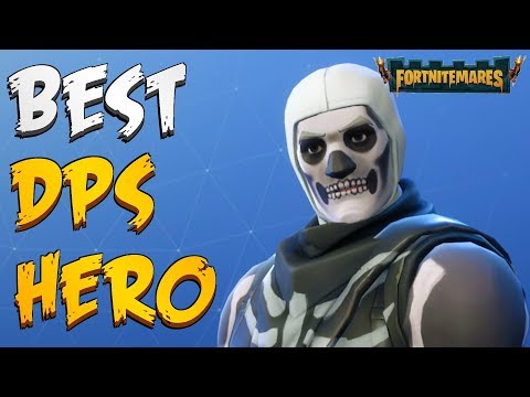 FORTNITEMARES - Best DPS Halloween Hero Using New Grave Digger (Perks And Gameplay) Video