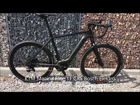 KTM Macina Flite 11 CX5 Bosch PERFORMANCELINE  Intube 500WH Sram Apex Elektro Fahrrad 2018