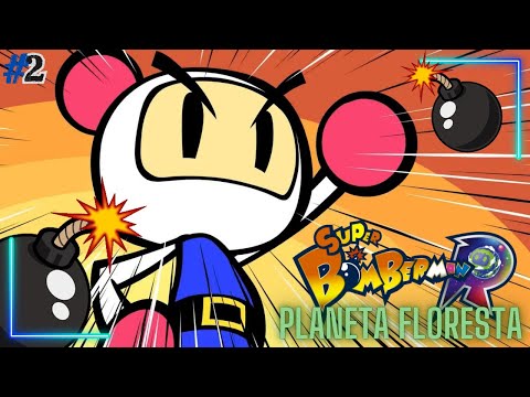 Super Bomberman R (Parte 2) - Planeta FLORESTA em 4K