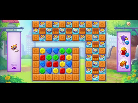 TOWNSHIP   Colorful Puzzle  Match -3  game level # 1697