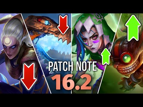 The death of T-HEX and DIANA?! - Patch Notes 16.2 Analysis