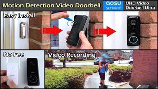 Good Video Doorbell For Your Home | AOSU Video Doorbell Ultra