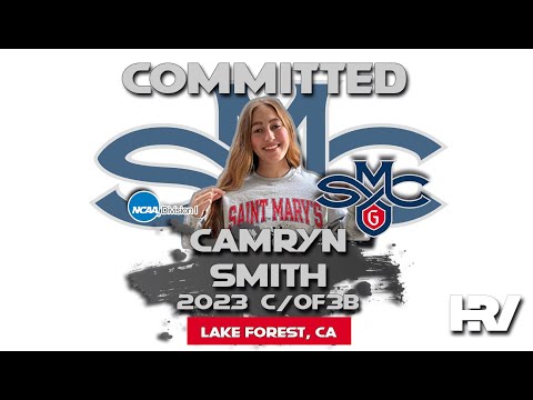 2023 Camryn Smith Committed to Saint Mary's College