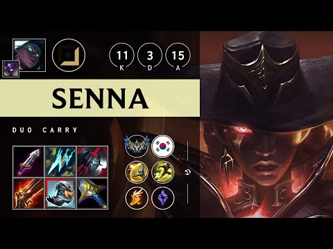 Senna ADC vs Xayah - KR Challenger Patch 25.15