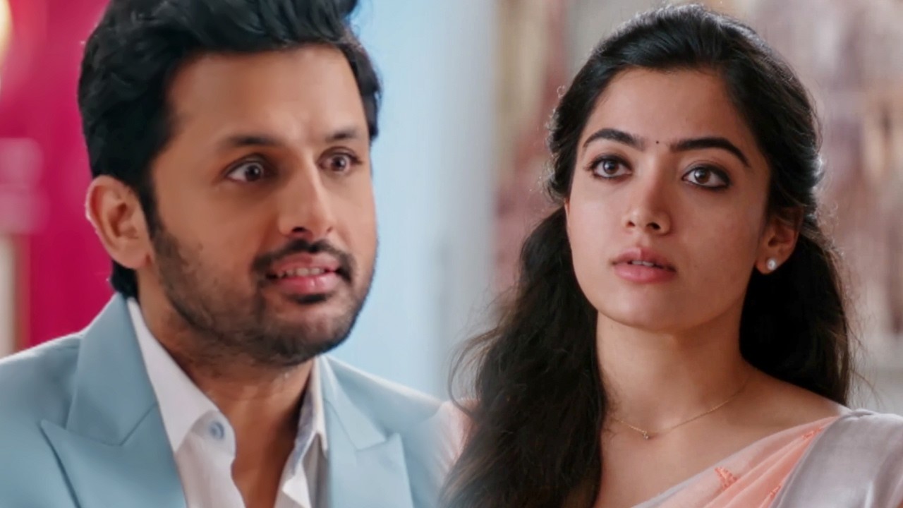 रश्मिका नितिन को पूरा ऑफिस दिखाने लेकर जाती है l Bheeshma Movie 