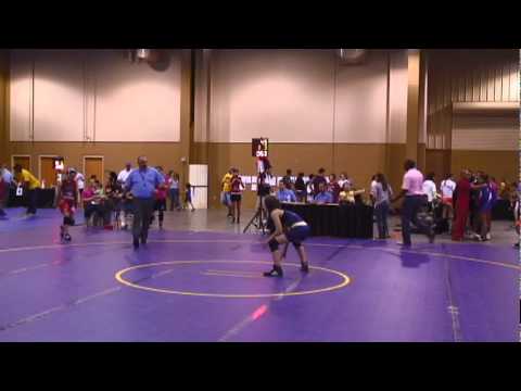 FILA Cadet 46kg - Jasmine Bailey (Trojan WC) DEC Julia Long (Wyoming) 6-1, 5-0.mp4