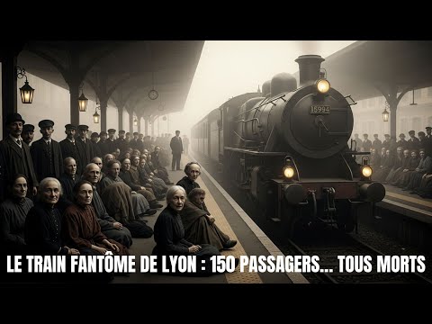 (1894, Lyon) Le Train Fantôme Arrivé en Gare avec 150 Passagers... Tous Morts de Vieillesse