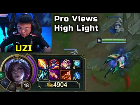 EDG Uzi : Destroy LPL with ONE SHOT AP Kai'sa Build