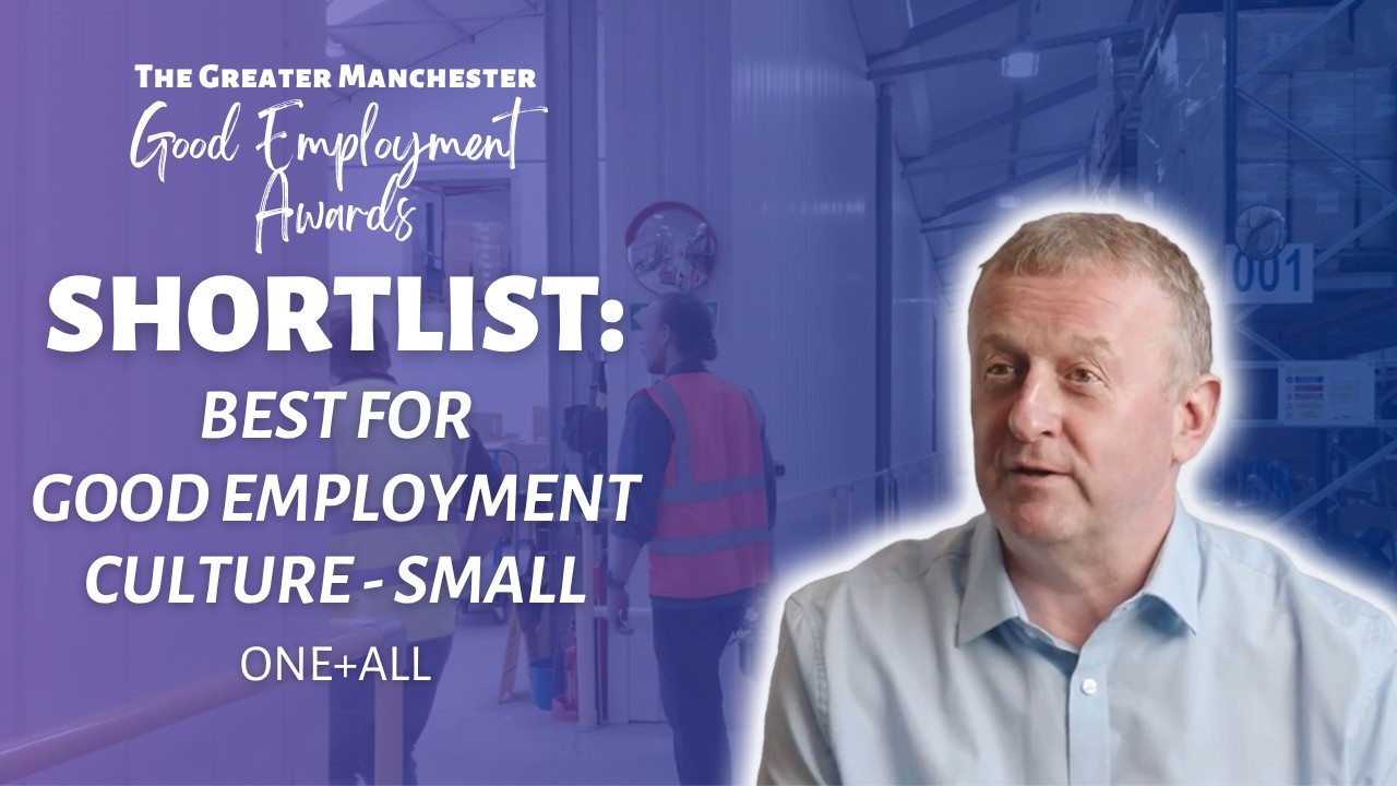 Shortlisted: One+All Best for Good Employment Culture (Small)