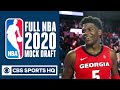 FULL NBA 2020 Mock Draft | CBS Sports HQ