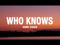 Daniel Caesar Who Knows Lyrics