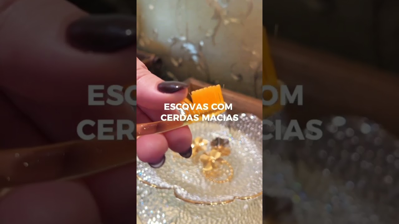 Vídeo: como limpar sua semijoia