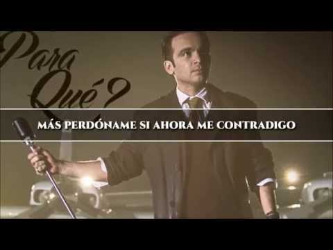 Leo José - ¿Para qué? LETRA Hecho por Ana Pérez