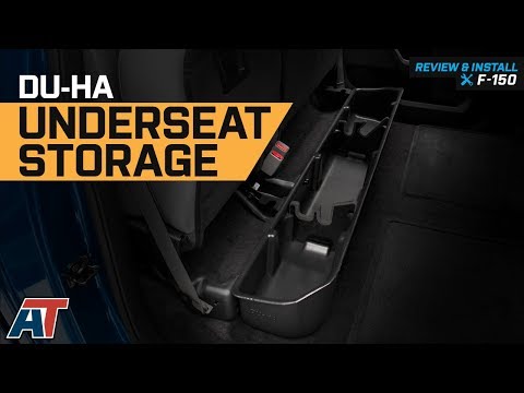 2015-2018 F150 DU-HA Underseat Storage - Black SuperCab & SuperCrew Review & Install