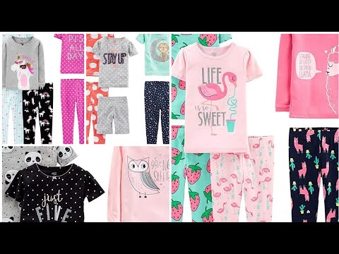 Carters Pajamas Girl