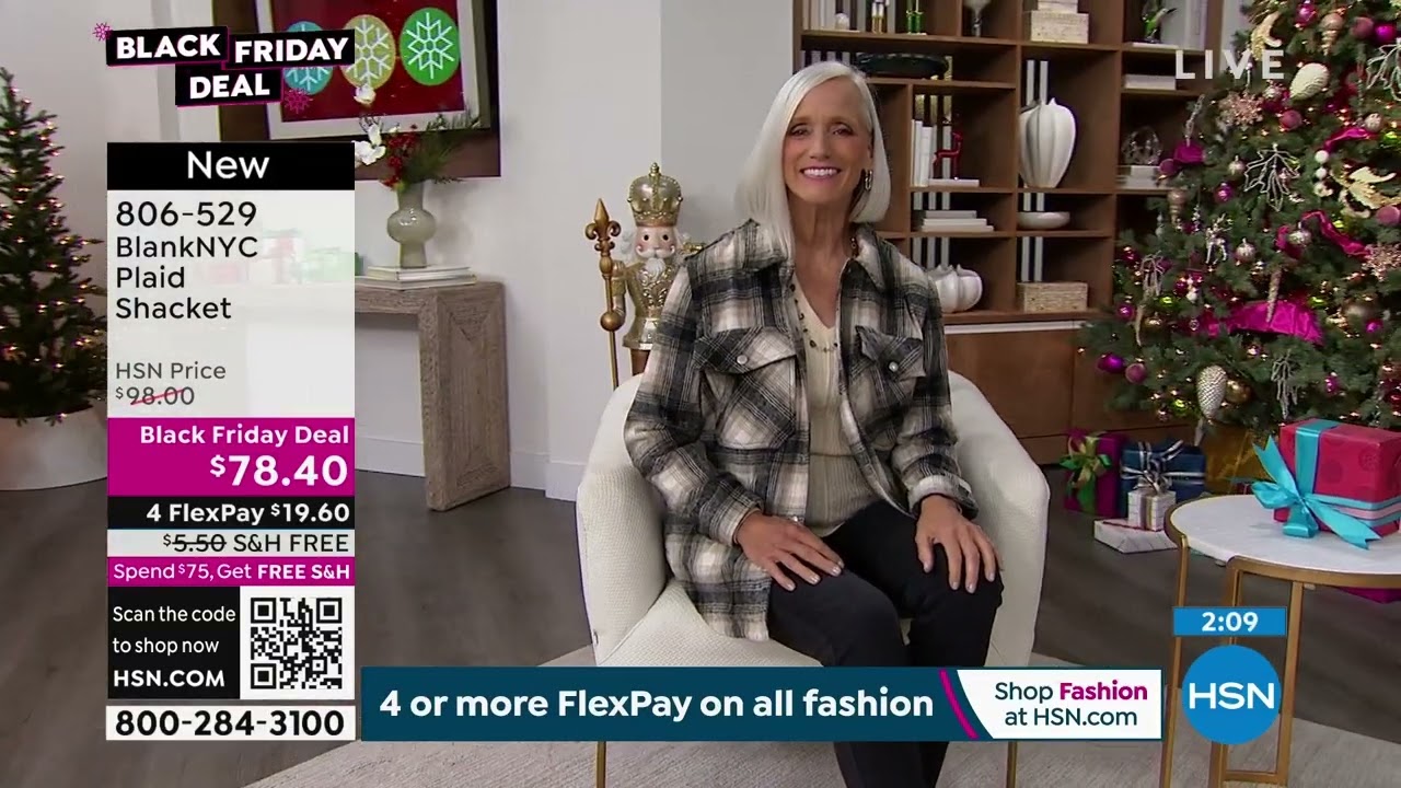 BlankNYC Plaid Shacket