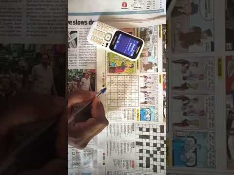 Sudoku is fun. Tried the TNIE 1/7/22 edition. #sudoku #fun #love#reels#youtube #braingames#timelapse