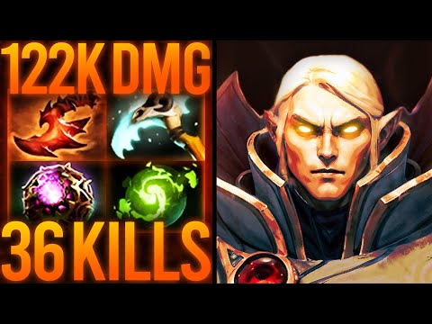 122K DAMAGE + 36 KILLS!! Invoker’s MOST INSANE Game vs QoP Mid | Dota 2 Invoker