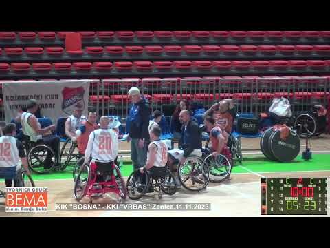 KIK BOSNA ZENICA - KKI VRBAS BANJA LUKA - SKK BIH PRVENSTVO 5. Kolo