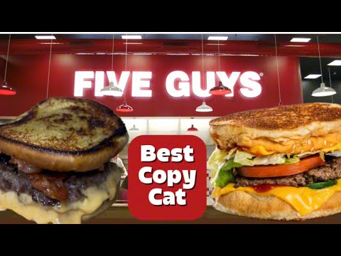 Five Guys Copycat Burgers & Fries - BETTER at HOME!