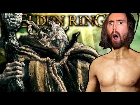 Asmongold Against Margit, The Fell Omen | Elden Ring SL1 Wretch Challenge | Charity Stream!