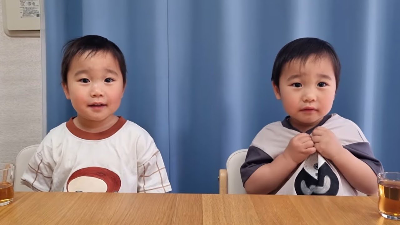 週末のパパご飯は手抜きだけどちょっと楽しい双子