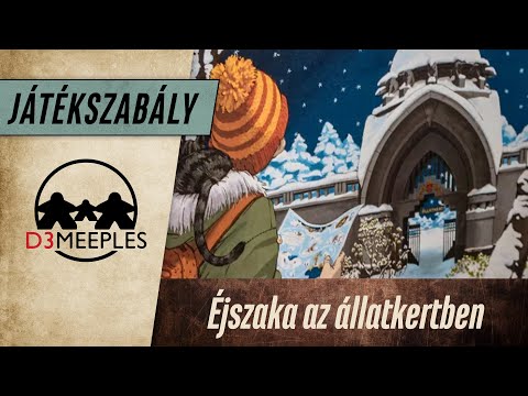 JÁTÉKSZABÁLY: ÉJSZAKA AZ ÁLLATKERTBEN - d3meeples