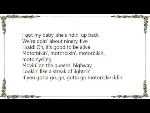 Chris Spedding - Motorbikin' Lyrics